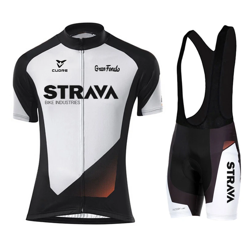 

2021 STRAVA Ciclismo Jersey conjunto MTB uniforme bicicleta Ropa de Ropa de bicicleta para hombre deportes shorts traje Culotte