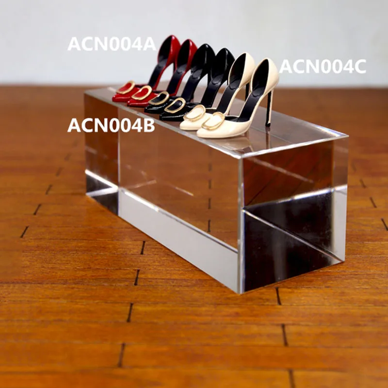 

ACN004A/B/C 1/6 Scale Female soldier doll high heels Model For 12'' Action Figure Body DIY Accessories
