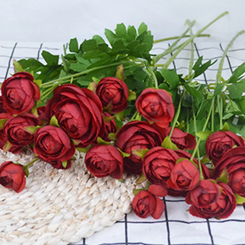 10 шт. искусственный цветок тюльпана настоящий сенсорный Искусственный букет