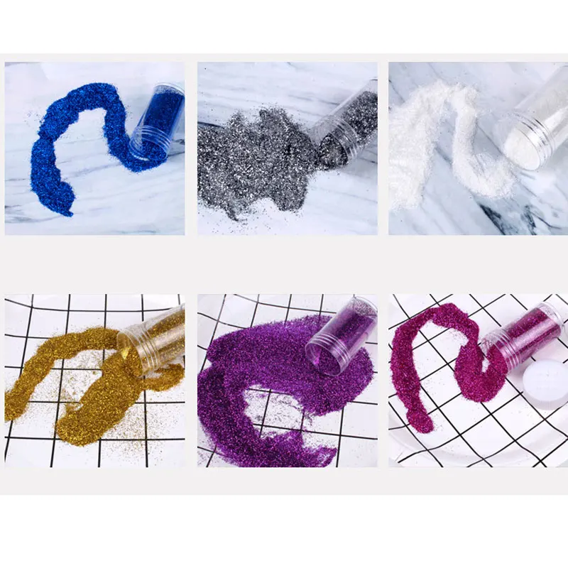 Блестящий порошок блестки золотой серебряный лазер для домашних животных