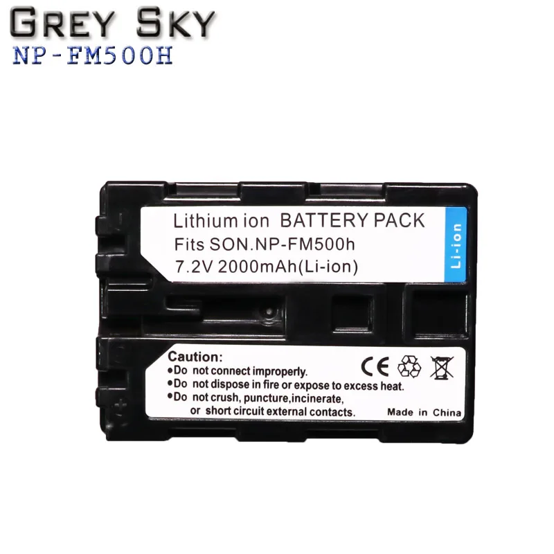 2000 мА/ч NP-FM500H NP FM500H Камера Батарея Замена для Sony A57 A58 A65 A77 A99 A550 A560 A580 | Электроника