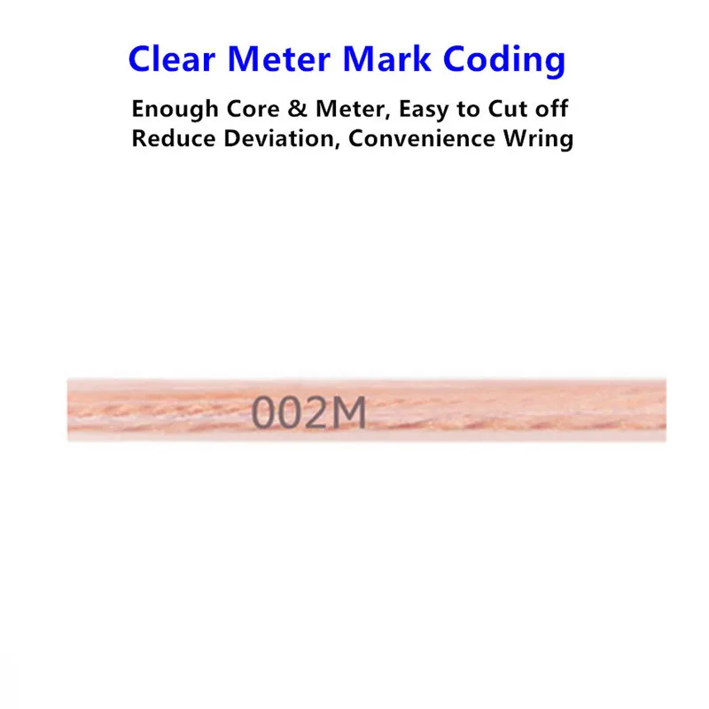 Аудиокабель для домашнего кинотеатра 300 жила провод колонок из бескислородной