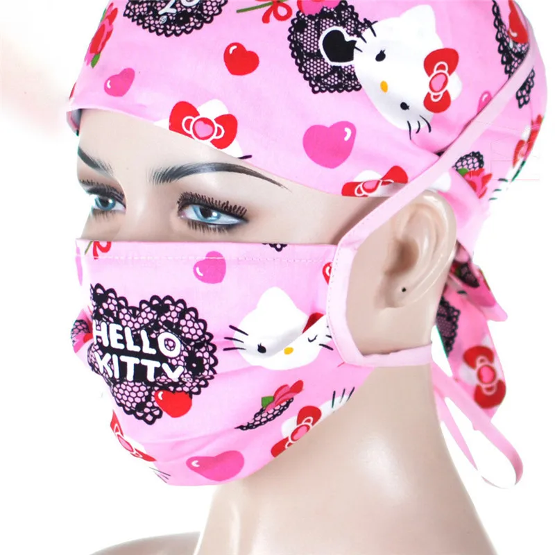 Only Mask 9 Медицинские маски унисекс с животным узором, хирургический скраб-маска, хлопок, регулируемые качественные маски для больниц или работы, ремешки для стоматолога - Цвет: Only Mask 9