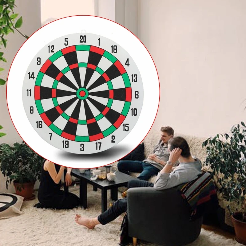 

D7WF безопасная бросающая игра Dartboard с 2 стальными наконечниками Дартс доска без скоб конкурентоспособная спортивная игрушка для взрослых в п...