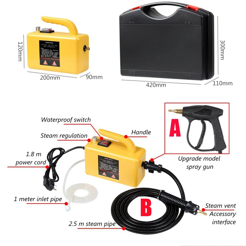 Высокотемпературная портативная моющая машина высокого давления