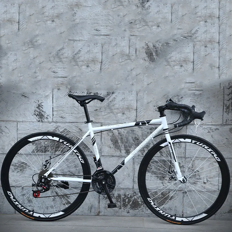 Дорожный велосипед с переменной скоростью изогнутая фиксированная Шестерня