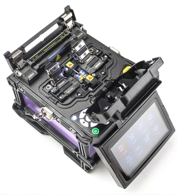 X-500 fusionadora fibra optica X500 FTTH High Precision Dual Heater 7s Fiber Optic price fiber fusion splicer | Мобильные телефоны