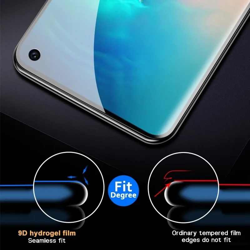 Защитная пленка для экрана Гидрогелевая iPhone 11 Pro Max 7 8 6 S Plus XS XR X 5 5S SE 2020 мягкая