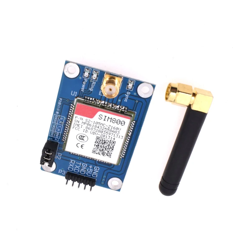 SIM800A мини V4.0 беспроводной модуль GSM GPRS STM32 плата комплект антенна