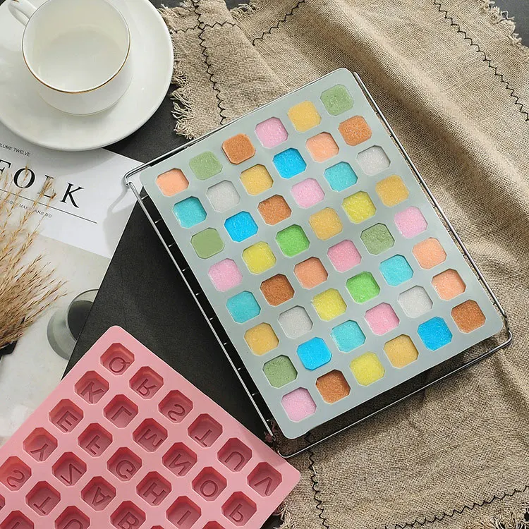 Силиконовая резиновая форма сделай сам для шоколадного торта 26 букв выпечки