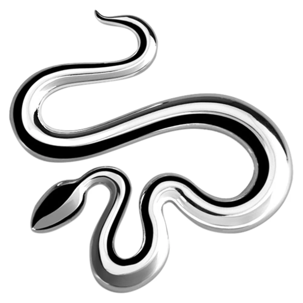 Zinc Alloy Snake Shape Auto Sticker Badge Car Styling Decals Emblem Decoration Exterior Accessories Boutique 2019 Wholesale | Автомобили и