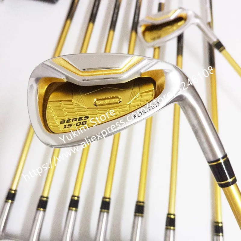Клюшки для гольфа Полный комплект Honma Bere S-06 4 звезды наборы гольф-клуба Драйвер+ Фарватер+ гольф железо+ клюшки(14 шт.)+ сумка для гольфа