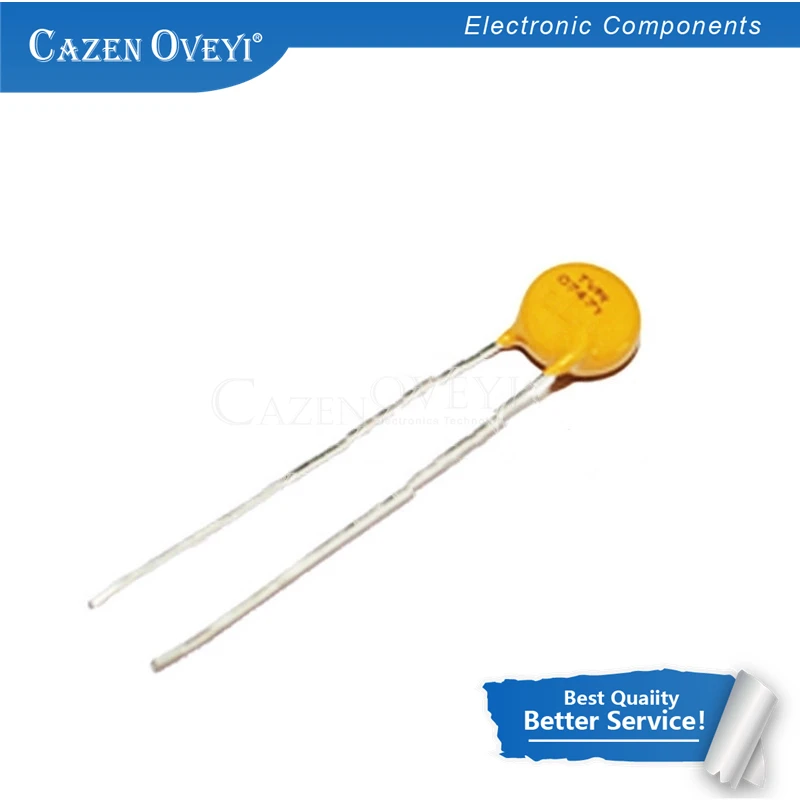 1pcs/lot 7D471K 7K471K TVR07471 470V varistor In Stock | Электронные компоненты и принадлежности