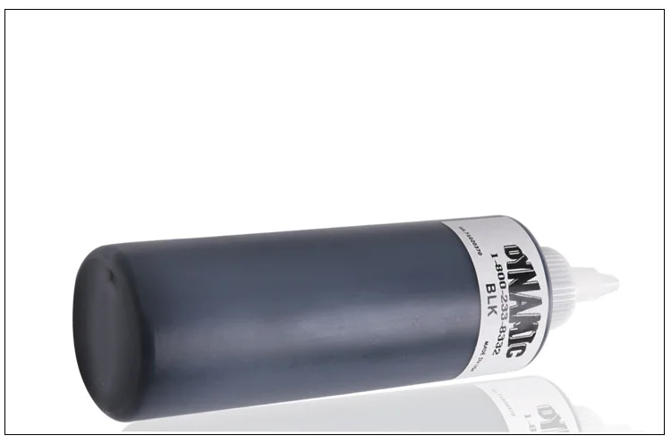 Расширенный 250 мл черная Перманентная Татуировка пигментные чернила для