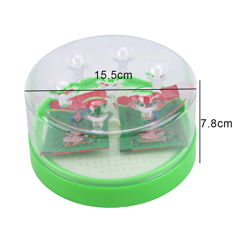 

Fly Trap Box Pest Control Device Mosquito Repeller Kyrie Flytrap Catcher Killer Home Indoor Catcher Flies Box With 2 Pack Bait