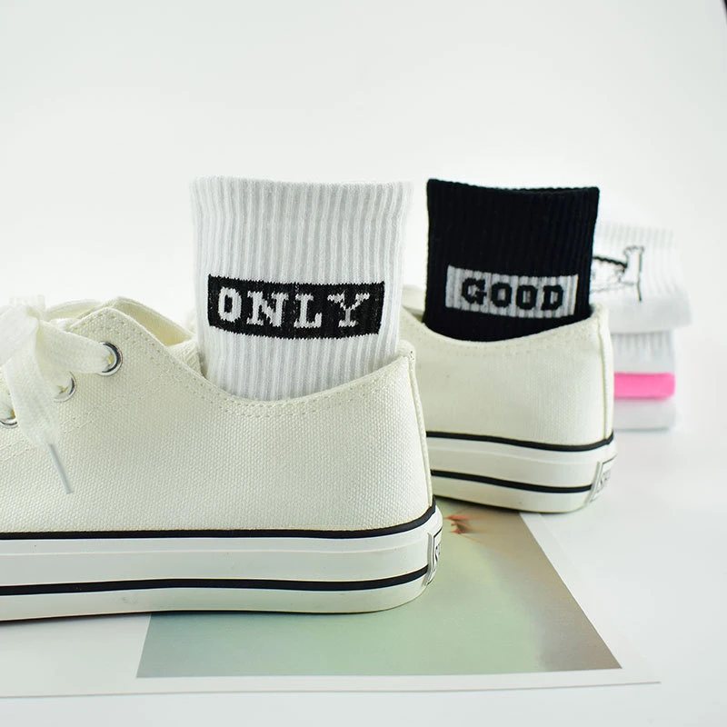 Носки женские Короткие хлопковые в стиле Харадзюку милые элегантные с милыми