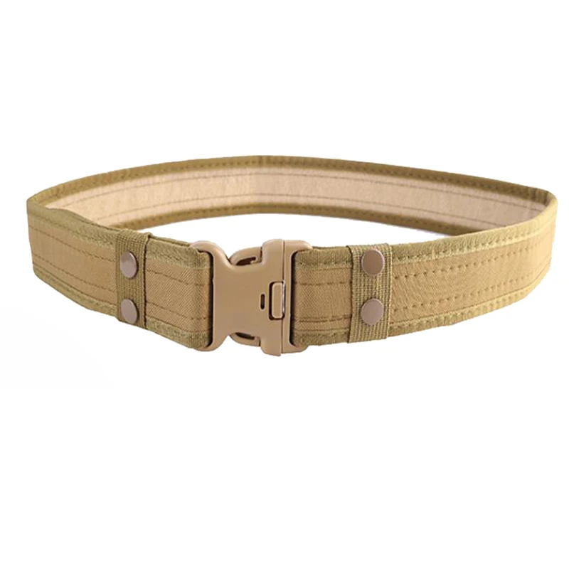 Регулируемый армейский брезентовый Тактический спортивный ремень военный для