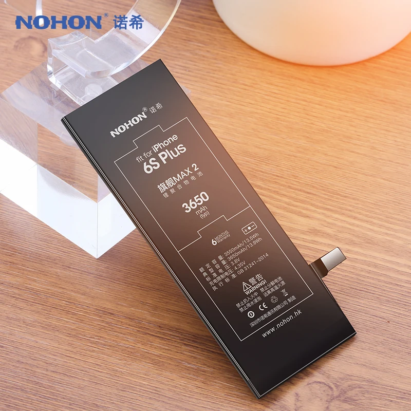 Новый аккумулятор NOHON для Apple iPhone 6S 7 8 Plus 6splus plus сменный литий полимерный высокой