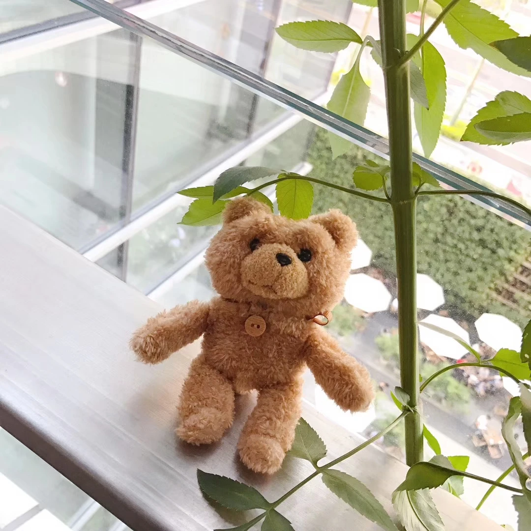 Новый Зимний Симпатичный плюшевый мишка на пуговицах для Apple Airpods чехол 1 2 Медведь