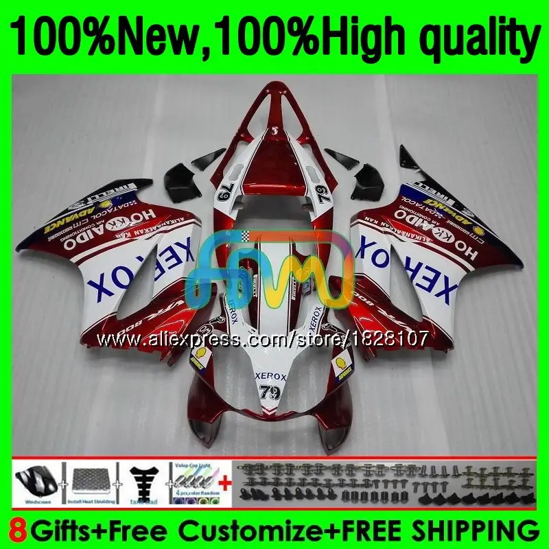 

Interceptor For HONDA VFR800 RR Red white 02 03 04 05 06 07 152BS.20 VFR 800RR VFR800RR 2002 2003 2004 2005 2006 2007 Fairing