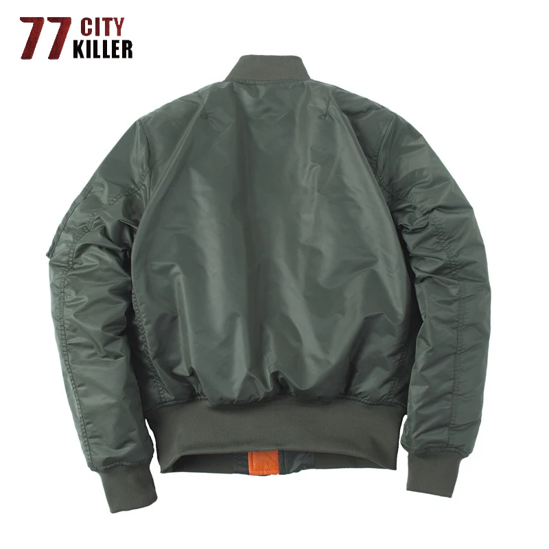 Куртка-бомбер мужская зимняя двусторонняя утепленная бейсбольная в стиле