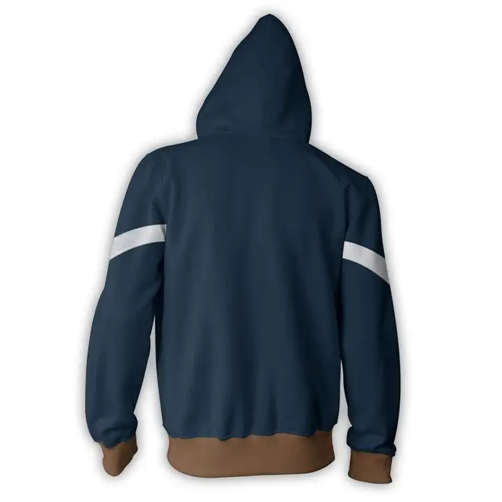 Свитшот на молнии с 3D-принтом | Тематическая одежда и униформа