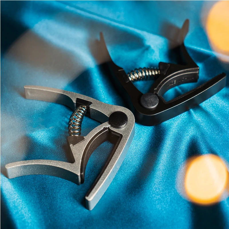gitarre capo zink metall überzogene capo für akustische elektrische gitarre ukulele gitarre clip clamp musik instrument zubehör jcp 01