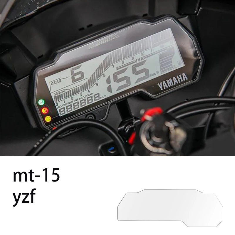 Защитная пленка R15 MT15 для мотоцикла ТПУ спидометра Yamaha MT 15 yzf mt15 mt 2018 2021|Тенты и