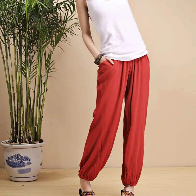 Женская обувь для йоги страстно желать ослабленные хиппи из хлопка и льна