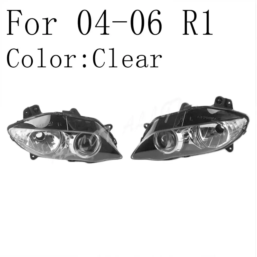 Передняя фара в сборе для мотоцикла Yamaha R1 1998 2003 2004 2005 2006 2007 2008 2009 2010 2011 2012 2013 2014| |
