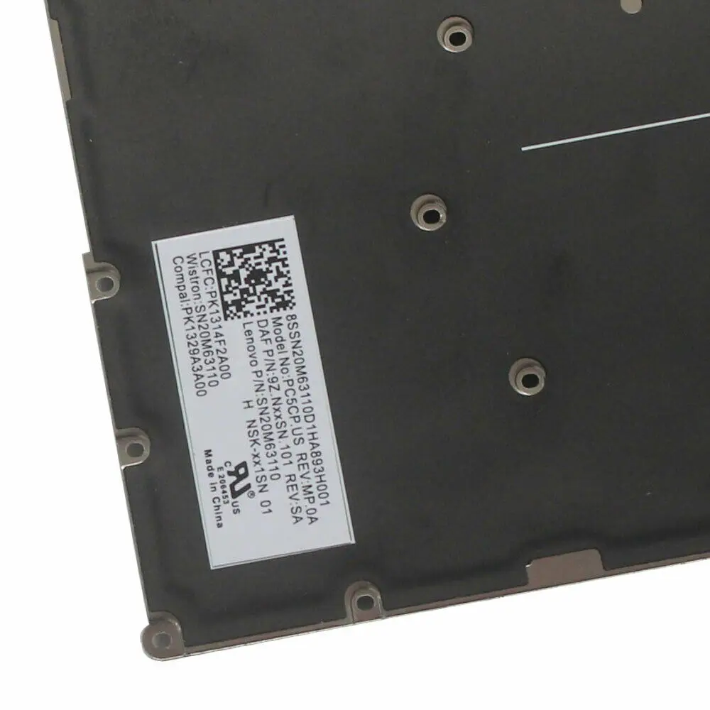 Клавиатура с подсветкой для Lenovo Yoga 730-13IKB 730-13IWL 730-15IKB 730-15IWL новинка - купить по