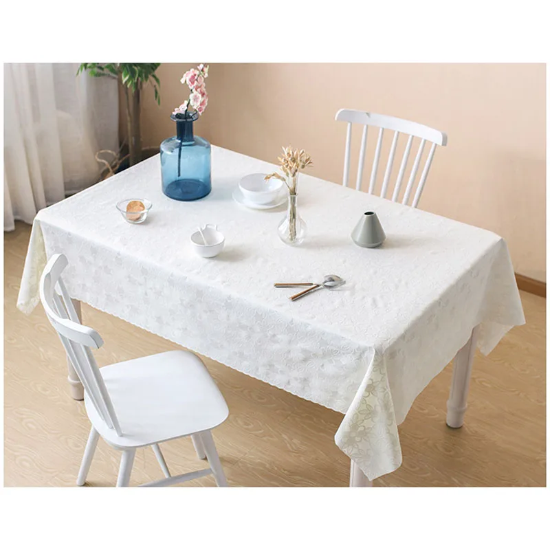 

pvc soft glass protection tablecloth waterproof and oilproof girl white table table mat transparent hules for rectangular tables