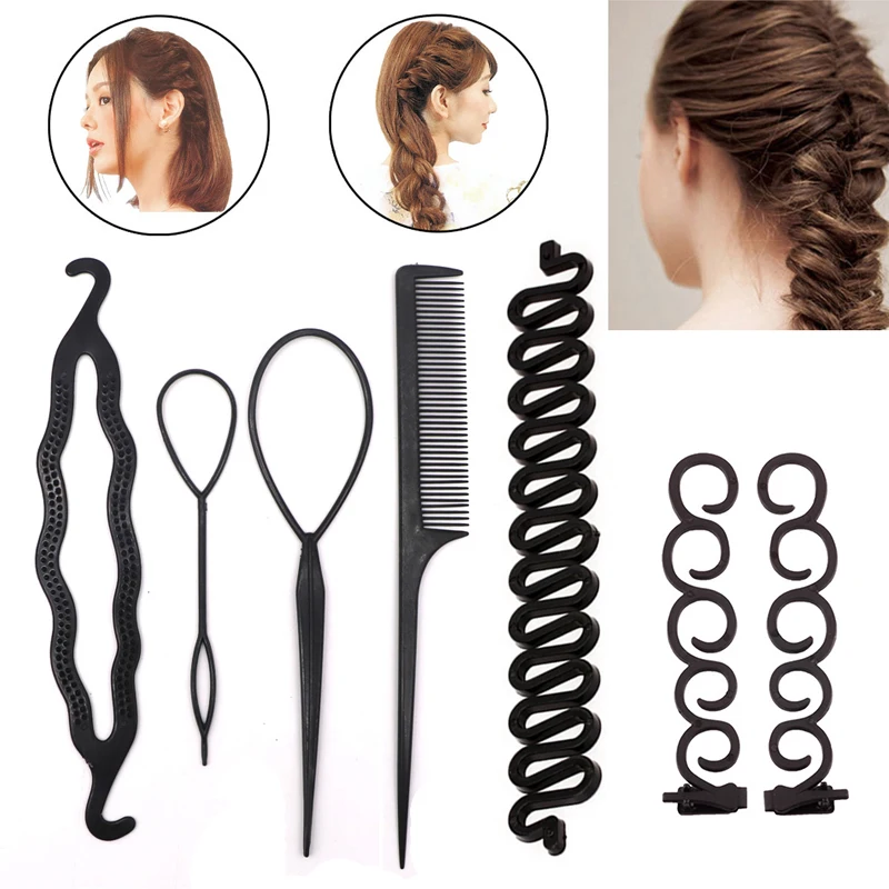 Аксессуары для волос женщин волшебное искусственное приспособление плетения