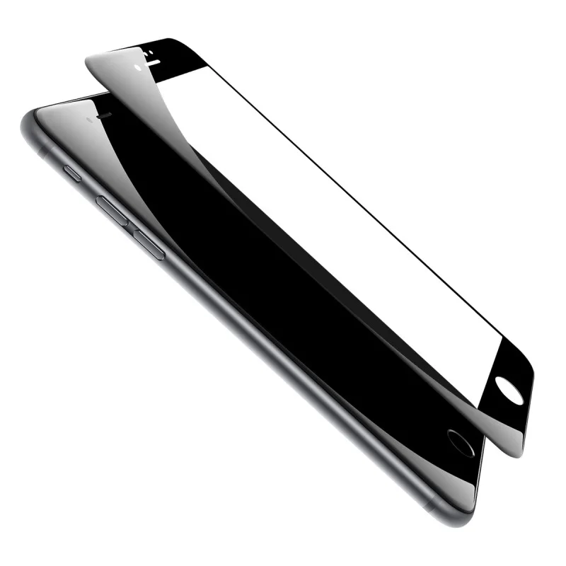 CASPTM полное покрытие из закаленного стекла для iPhone 5 5S SE X 7 6 6s 8 Plus защита экрана