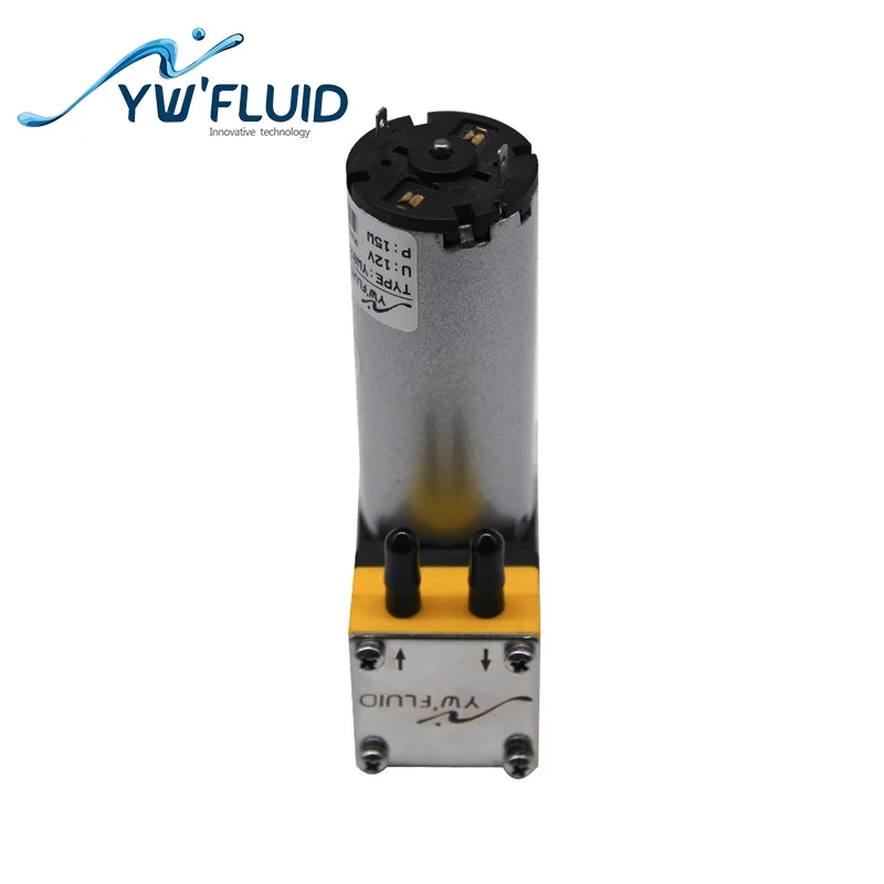 YWfluid хорошее качество 12В/24В мощный микро мембранный насос с двигателем