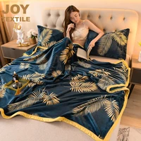 joy textile throw blanket floral cartoon velvet bedspread on the bed for home office ac double quilt throw blankets bedding