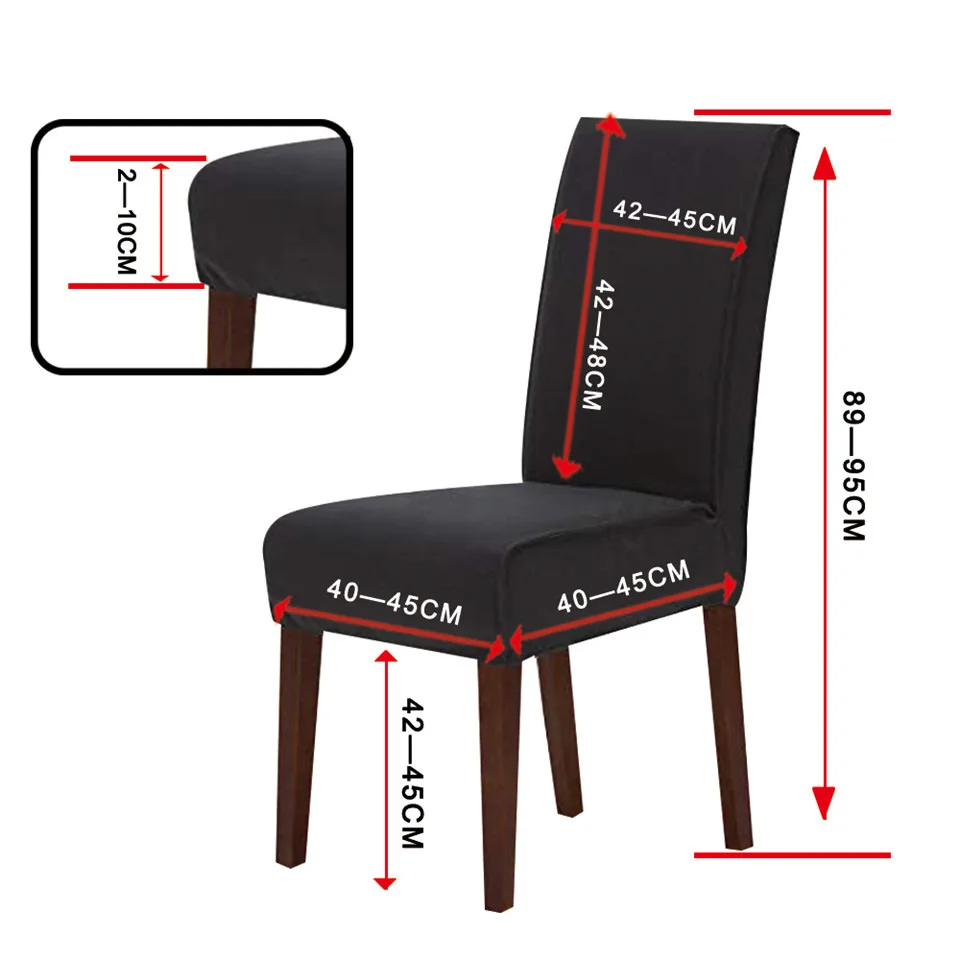 Богемные полосы печати эластичные чехлы на кресла для обеденного стула Защитная