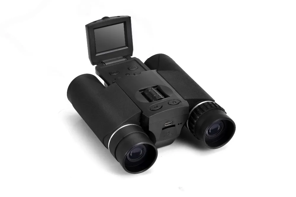 

Цифровая камера 1,5 "LCD 1.3MP Zoom 10X25 бинокулярная видеокамера телескоп объектив бинокль камера MicroSD / TF