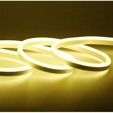 Тёплый белый 12v led neon rope strip light flexible waterproof ip68 2835 smd 120led white warm white yellow red green blue RGB ice blue - Испускаемый цвет: Тёплый белый