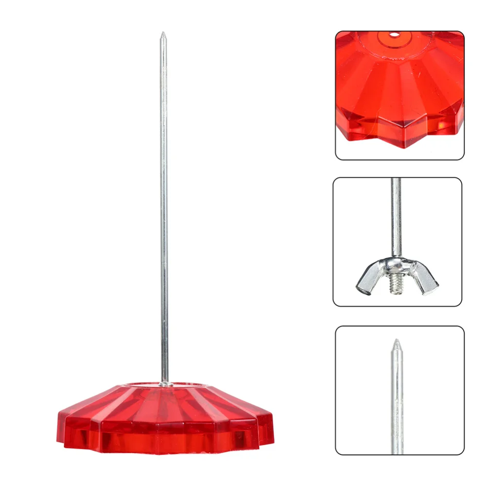 

2Pcs Desk Straight Rod Paper Holder Bill Fork Spike Stick Practical Menu Spike