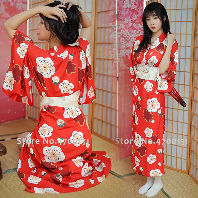 Японское традиционное свадебное вечернее платье женское кимоно Geisha Sakura Haori для
