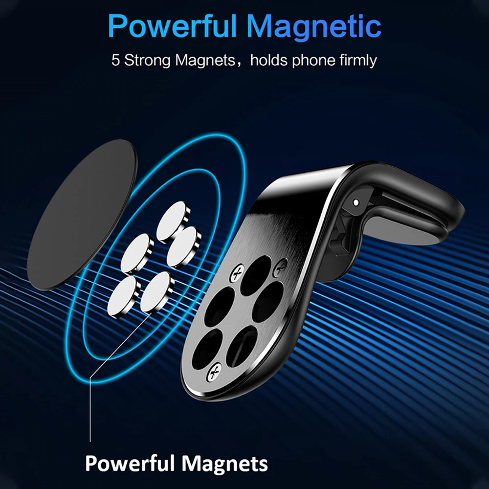 

Magnetic Car phone Bracket Holder Universal Auto Air vent Magnetic Holder in Car GPS Mount Holder 3.For iPhone 12 11 X MAX 6 7 8
