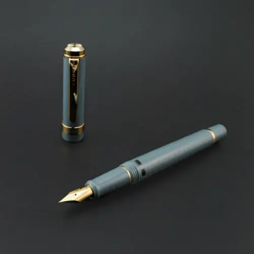 Модель крыльев Sung 698 пистон Teal авторучка чернильная ручка M Nib (0 7 мм) Канцтовары