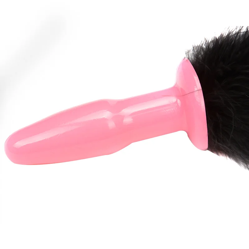 Женские секс продукты Фокс хвост Анальная пробка Силикагель задний суд женский