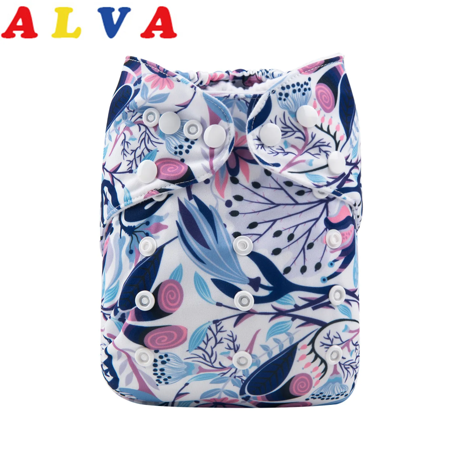 New Arrival! ALVABABY Baby Nappy Adjustable Baby Cloth Diaper With Microfiber Insert