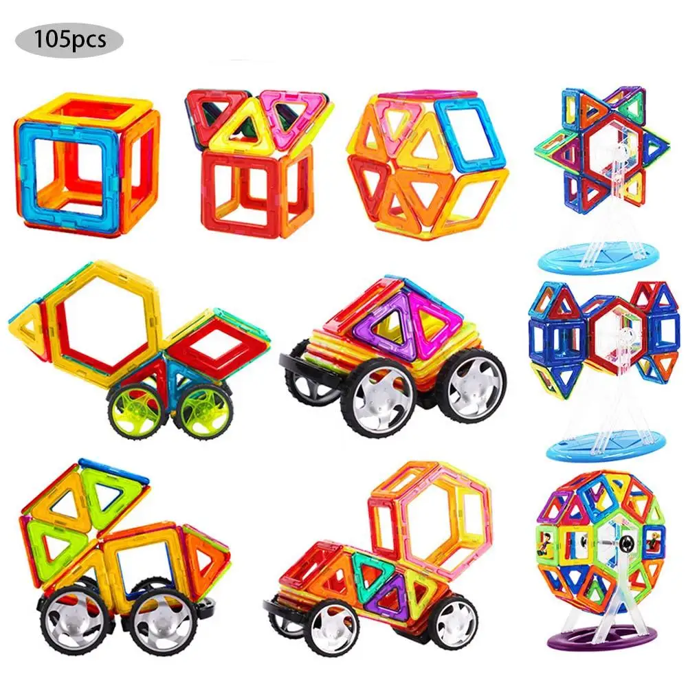 

149 209pcs Magnetic Building Blocks Model & Building Construction Toys Magnetic Designer Educational Toys for Children Gifts