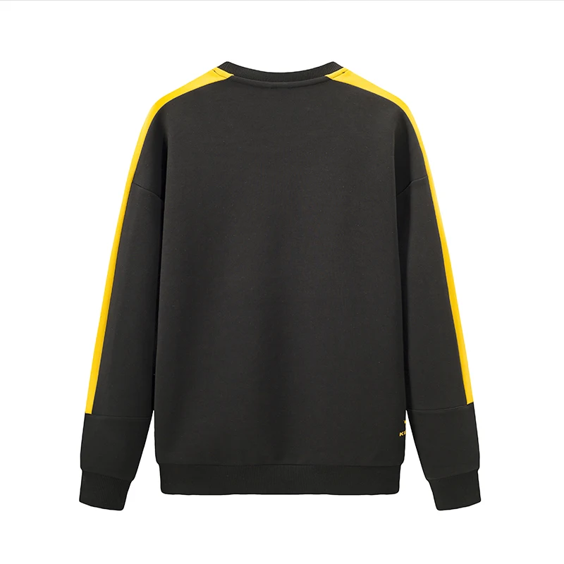 KELME мужская толстовка с круглым вырезом мужские полосатые толстовки Японская