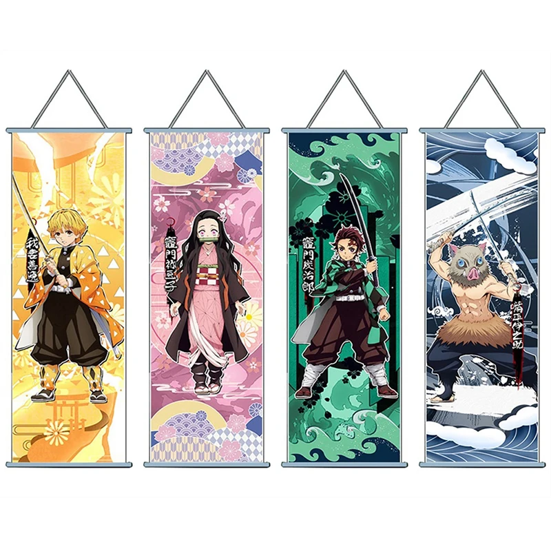 Модный плакат из японского аниме рассекающий демонов: киметасу no Yaiba Tanjirou Nezuko
