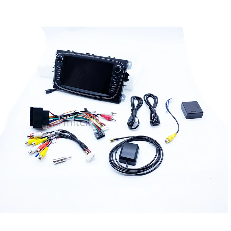 Автомобильный dvd-плеер на основе Android 2 Din радио gps Navi для Ford Focus Mondeo Kuga C-MAX S-MAX Galaxy Аудио Стерео головное устройство