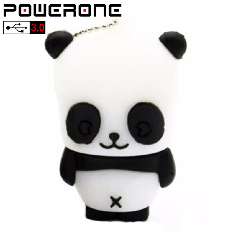 USB-флеш-накопитель POWERONE с изображением панды 4/8/16/32/64 ГБ | Компьютеры и офис